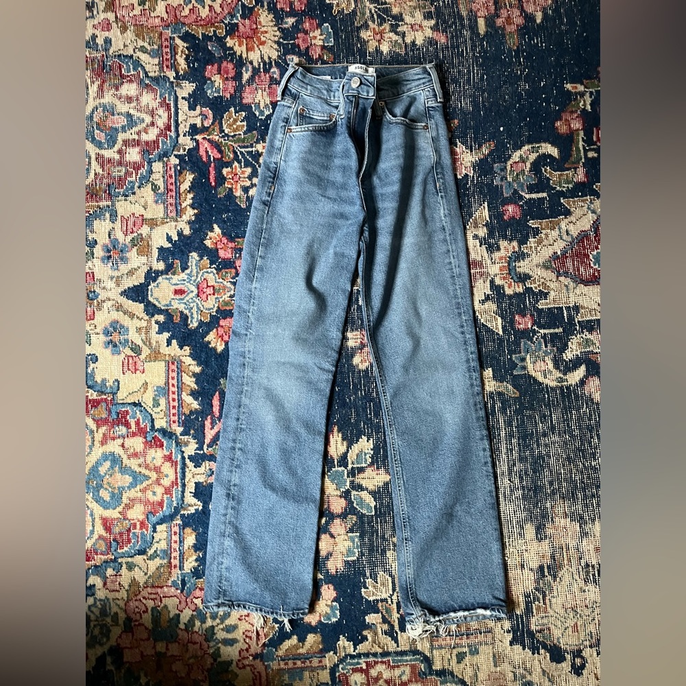 AGOLDE Vintage High Rise Bootcut in Trace 28.5”
